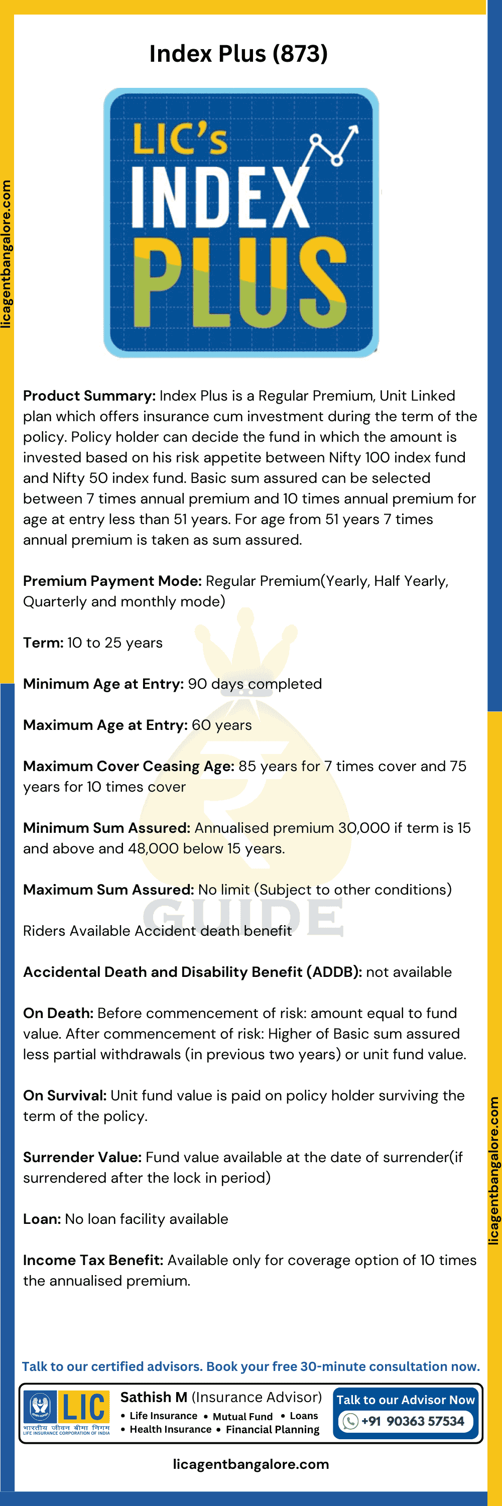 Best LIC Agent in Bangalore - LIC Advisor in Bangalore - Insurance Agent in Bangalore - Rupee Guide