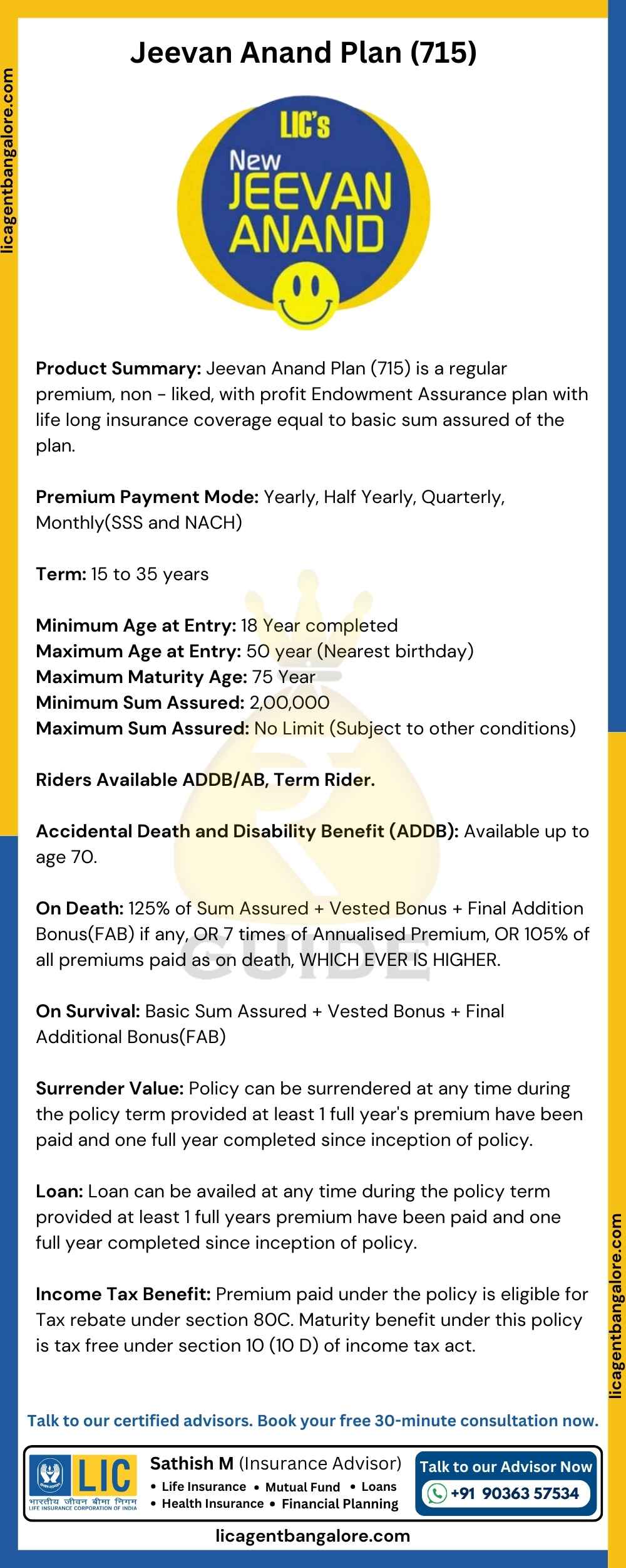 Best LIC Agent in Bangalore - LIC Advisor in Bangalore - Insurance Agent in Bangalore