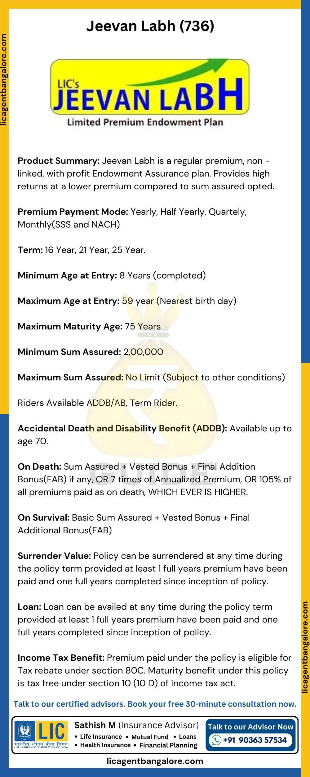 Best LIC Agent in Bangalore - LIC Advisor in Bangalore - Insurance Agent in Bangalore