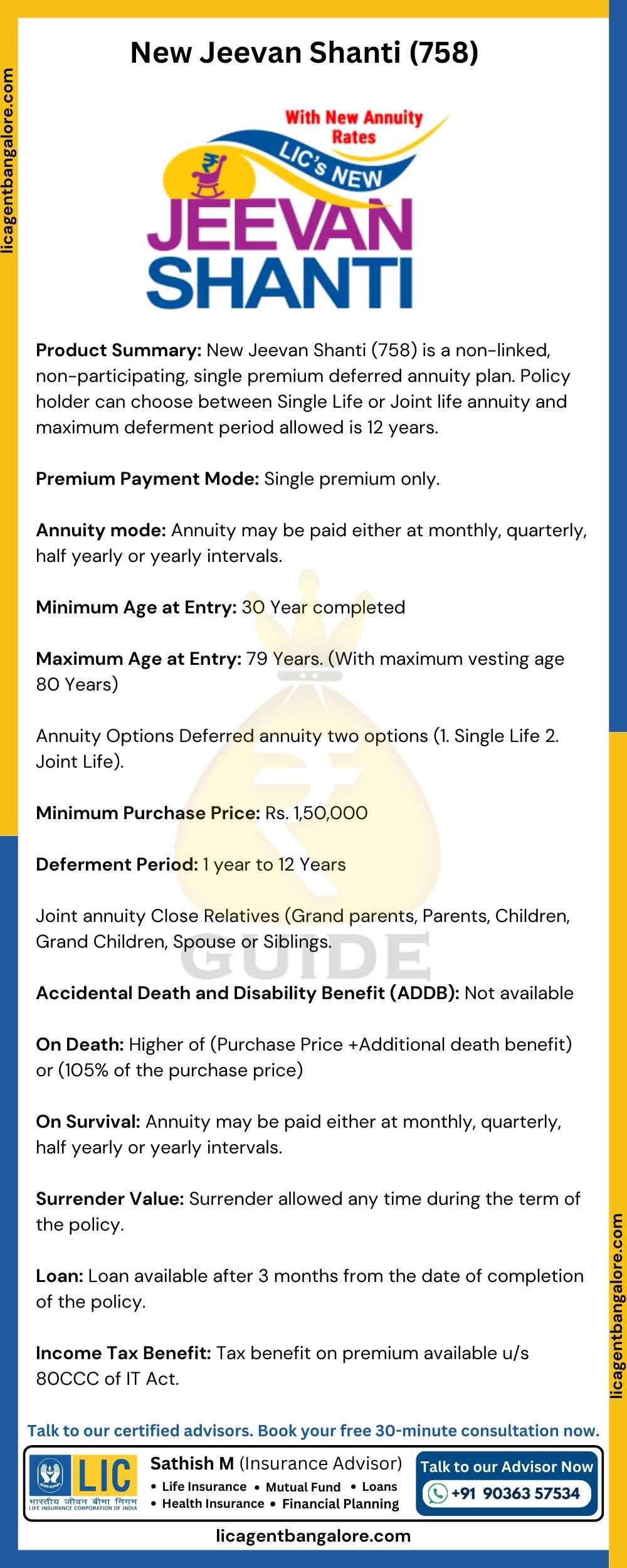 Best LIC Agent in Bangalore - LIC Advisor in Bangalore - Insurance Agent in Bangalore - Rupee Guide