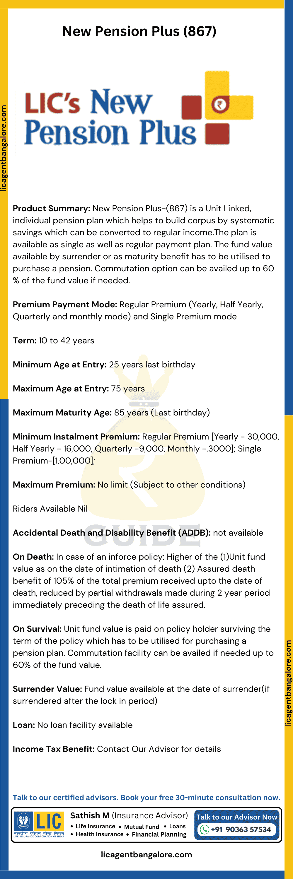 Best LIC Agent in Bangalore - LIC Advisor in Bangalore - Insurance Agent in Bangalore - Rupee Guide